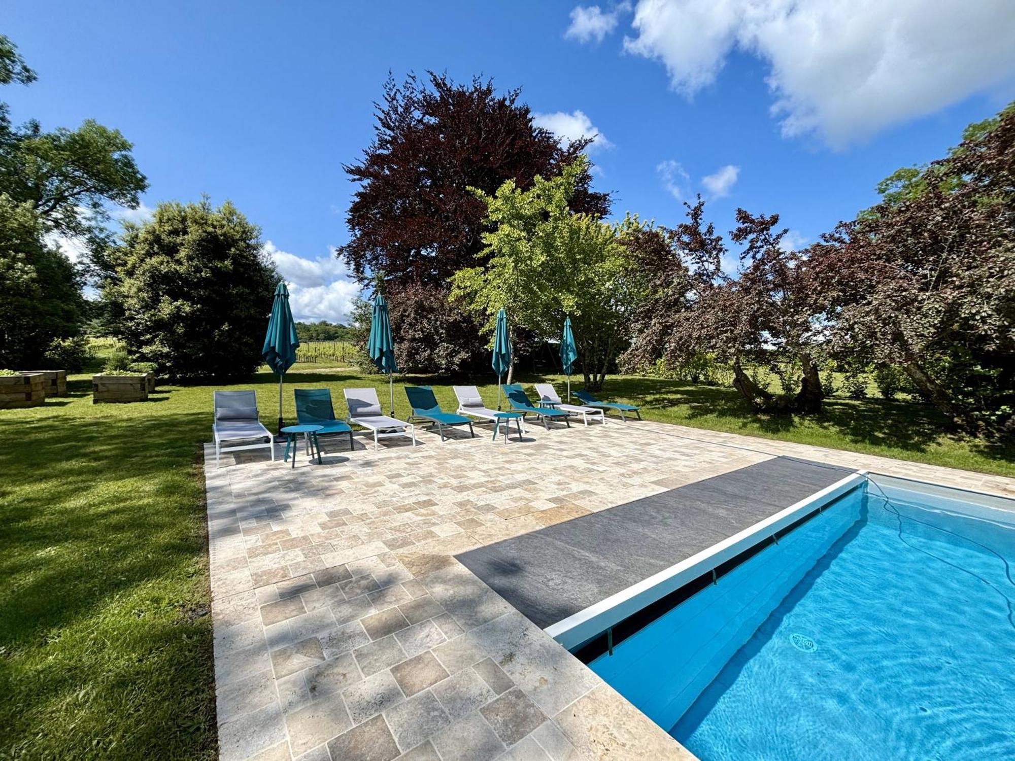 La Maison L'Eperon, Stylish 5 Star Villa Surrounded By Vineyard Near Saint Emilion Vérac المظهر الخارجي الصورة